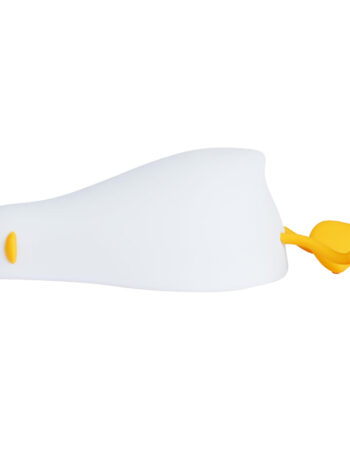 Nimbo Нощна лампа Silicone Laying duck, PAT, 3-whites, USB, timer /бяла/