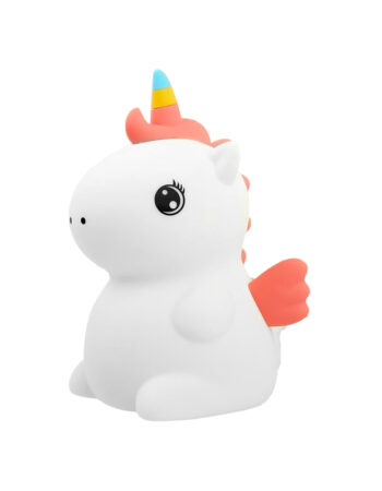 Nimbo Нощна лампа Silicone Unicorn, PAT, colorful, USB /бяла/