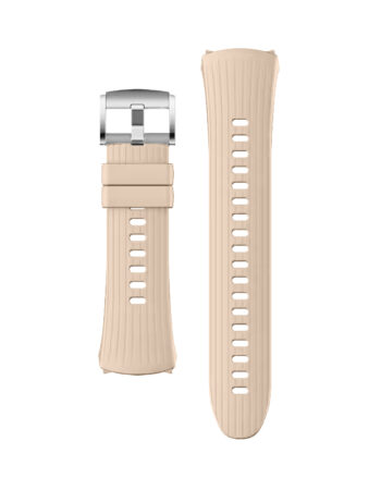 Каишка за Huawei Watch 5 46mm, Silicone Fluoroelastomer, 22mm /apricot/