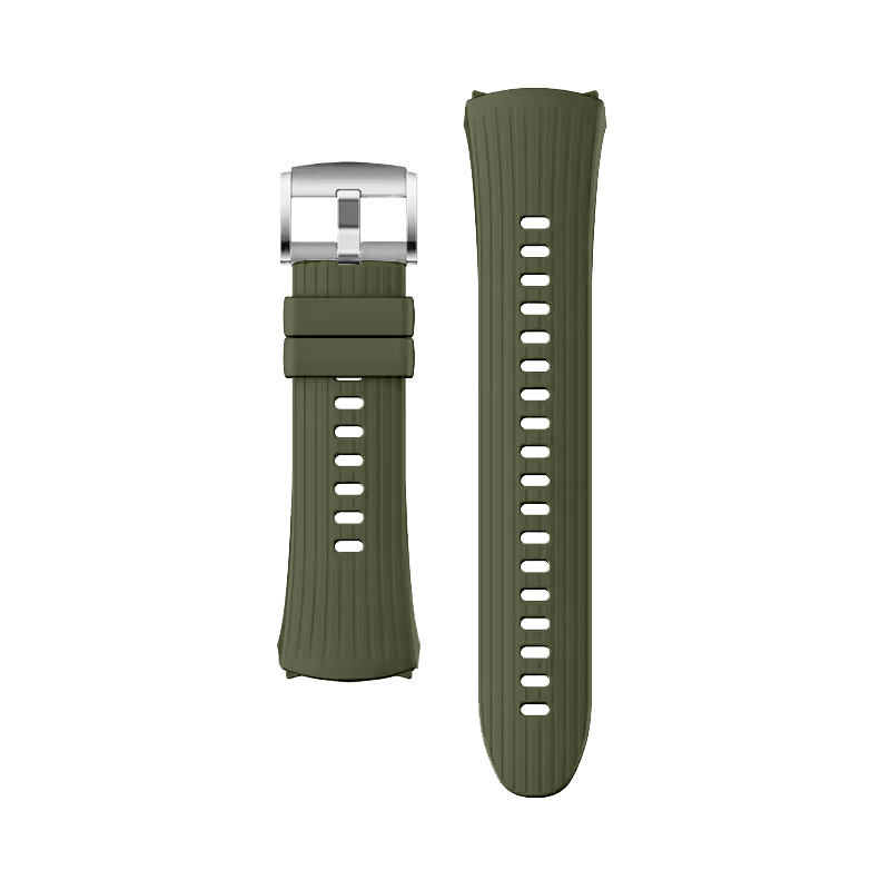 Каишка за Huawei Watch 5 46mm, Silicone Fluoroelastomer, 22mm /green/