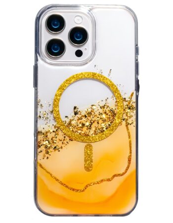 Калъф KARAT MagSafe Apple iPhone 17 Pro Max /amber marble/