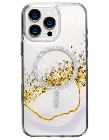 Калъф KARAT MagSafe Apple iPhone 17 Pro Max /pearl marble/