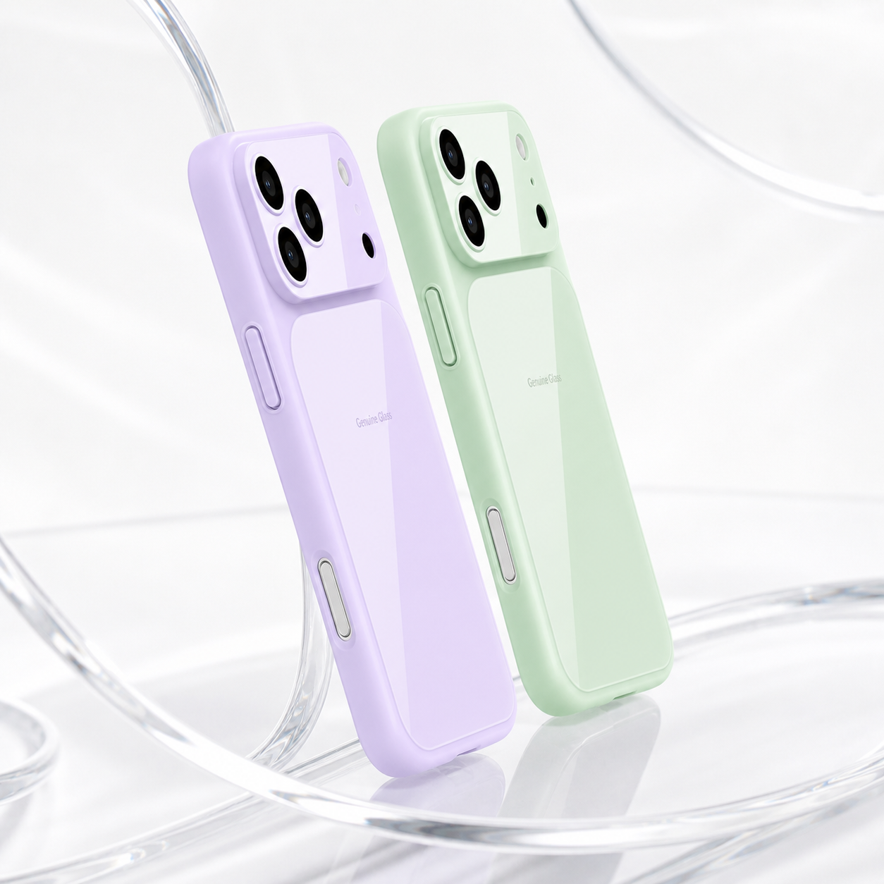 Калъф GENUINE-Glass MagSafe Apple iPhone 16 /светлорозов/ - Image 5