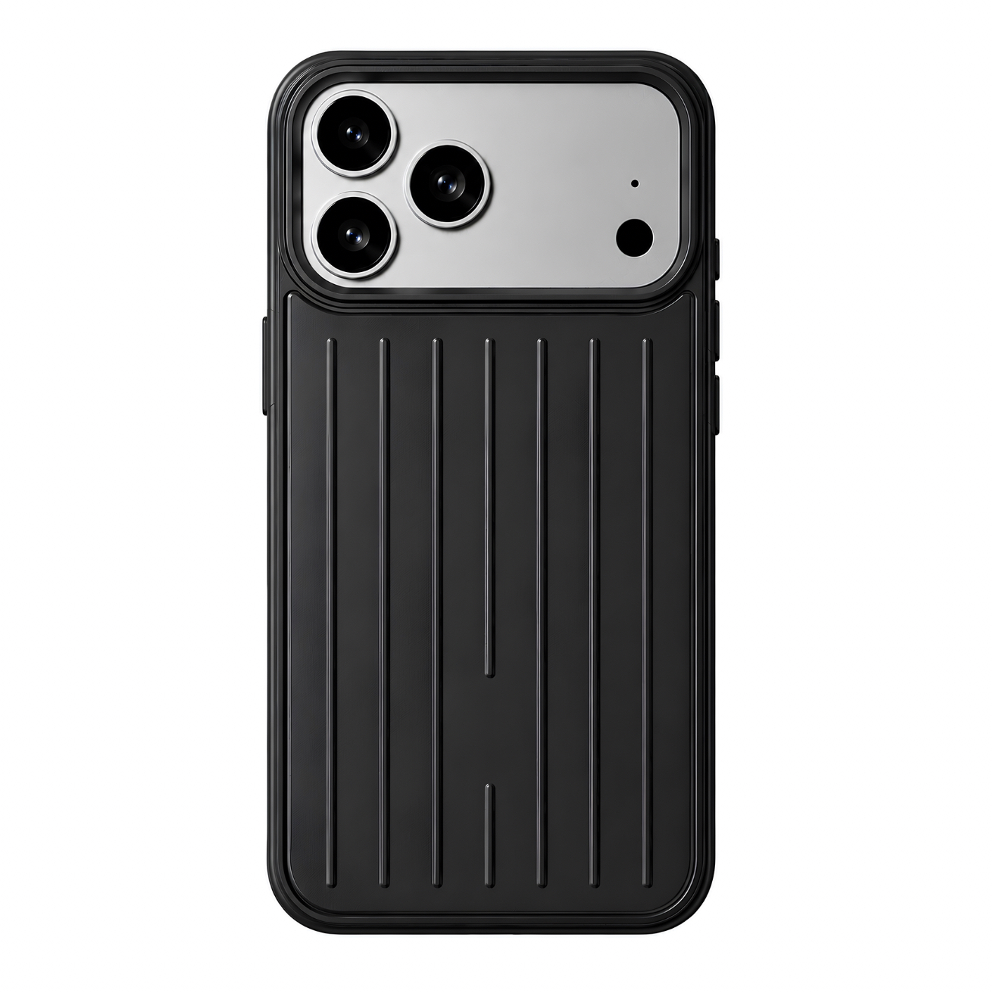 Калъф Suitcase Stripe Apple iPhone 16 Pro Max /черен/