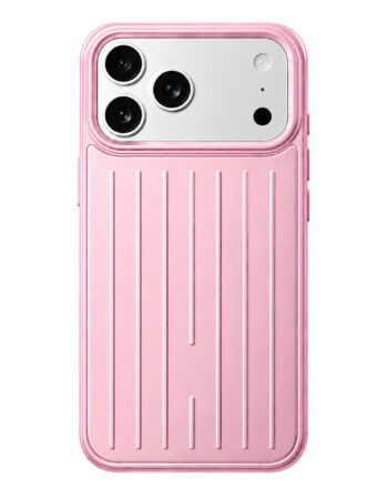 Калъф Suitcase Stripe Apple iPhone 16 Pro Max /розов/