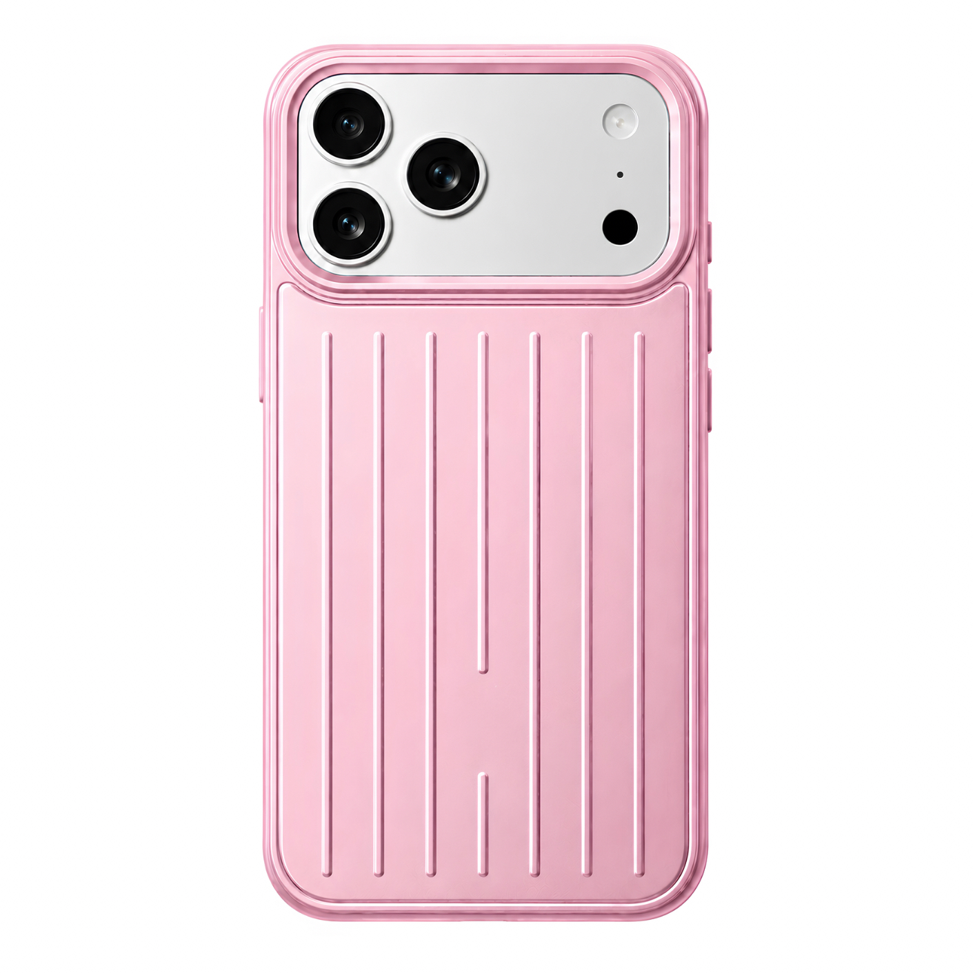 Калъф Suitcase Stripe Apple iPhone 16 Pro Max /розов/