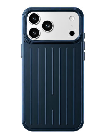 Калъф Suitcase Stripe Apple iPhone 16 /син/
