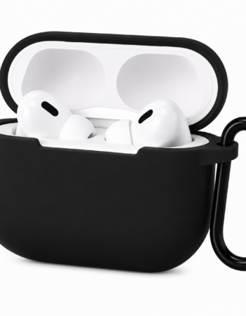 Силиконов калъф за AirPods 4 /черен/