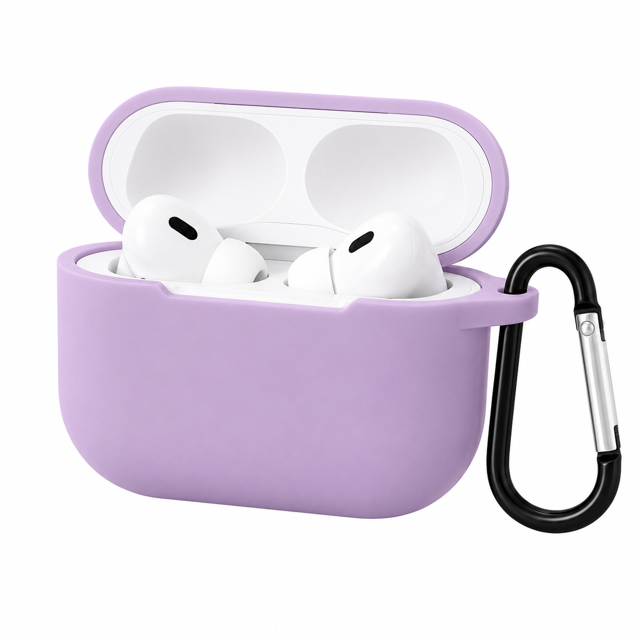 Силиконов калъф за AirPods 4 /орхидея/