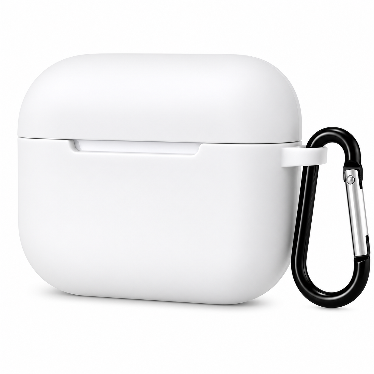 Силиконов калъф за AirPods 4 /бял/