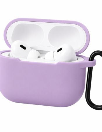 Силиконов калъф за AirPods Pro 2 /орхидея/