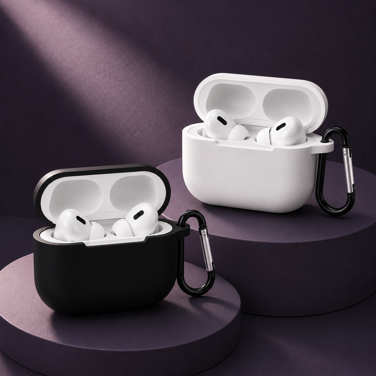 Силиконов калъф за AirPods Pro 3 /черен/