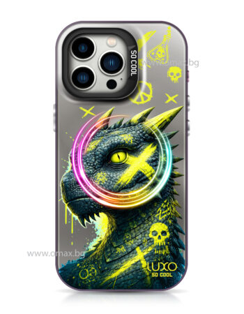 Калъф LUXO So CooL ArcadiA MagSafe Apple iPhone 15 /Динозавър/