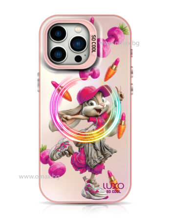 Калъф LUXO So CooL ArcadiA MagSafe Apple iPhone 15 Pro Max /Заек/
