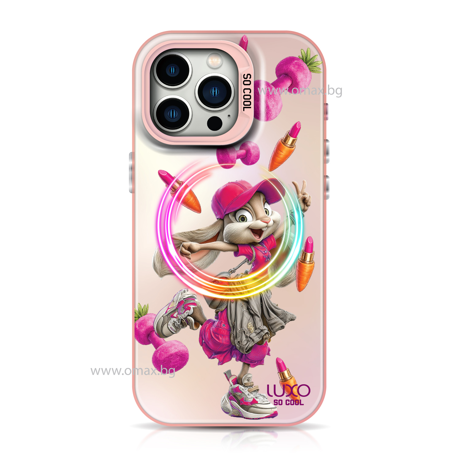 Калъф LUXO So CooL ArcadiA MagSafe Apple iPhone 17 Pro /Заек/