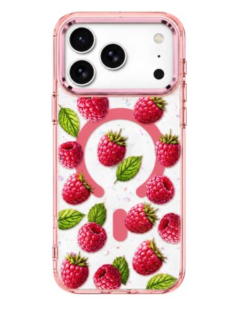 Калъф Tutti-Frutti MagSafe Apple iPhone 16 Pro /raspberry/