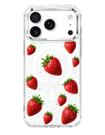 Калъф Tutti-Frutti MagSafe Apple iPhone 16 Pro Max /strawberry/
