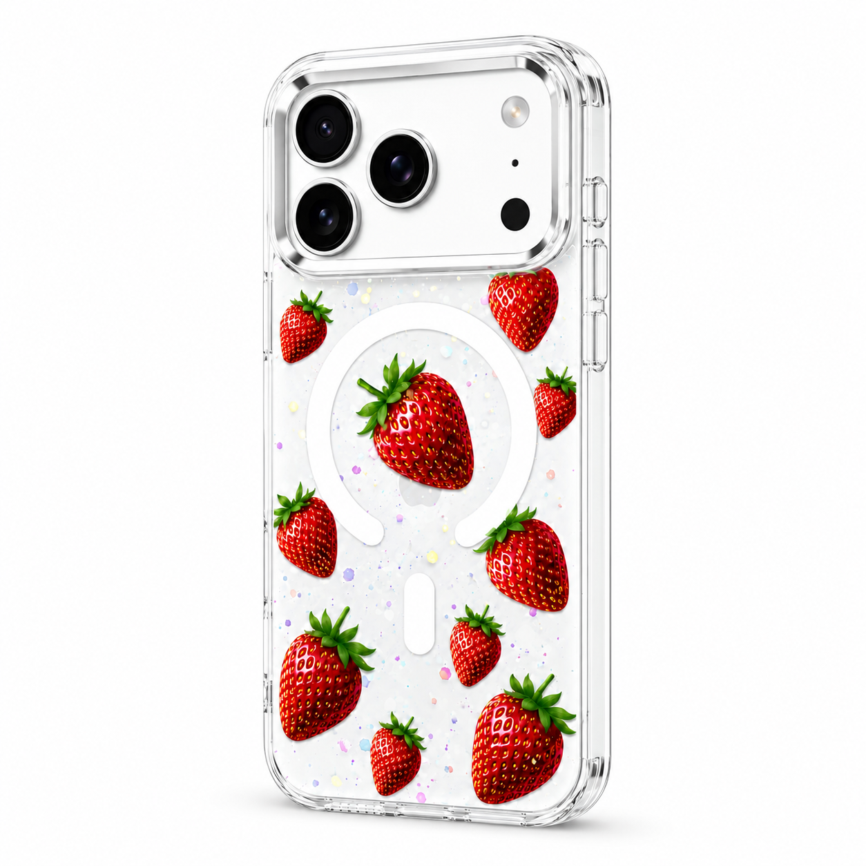 Калъф Tutti-Frutti MagSafe Apple iPhone 16 Pro Max /strawberry/ - Image 2