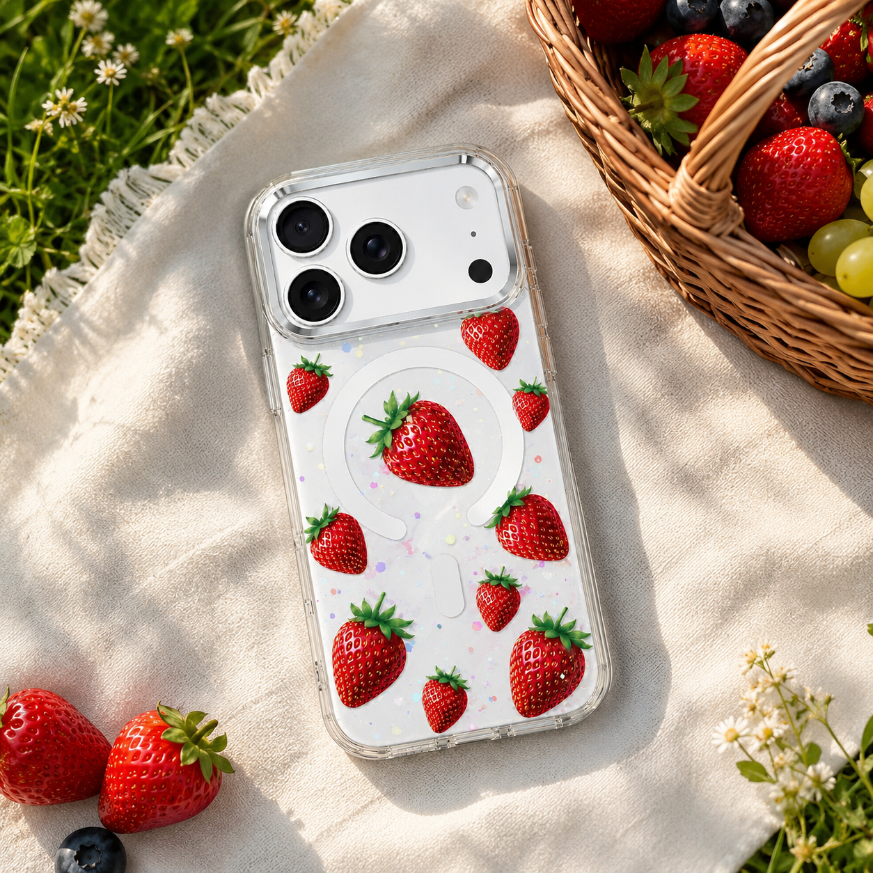 Калъф Tutti-Frutti MagSafe Apple iPhone 16 Pro Max /strawberry/ - Image 3