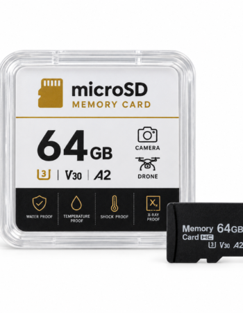 4K UHD, Micro SD 64GB, class 10, OEM
