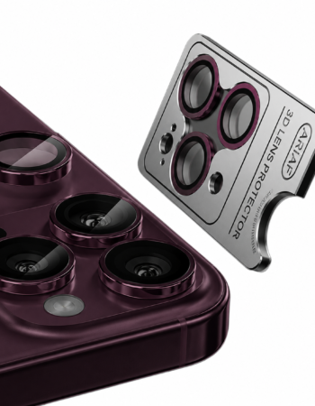 Metal Camera Lens Apple iPhone 18 Pro/ 18 Pro Max /тъмночервени/ NORDIC