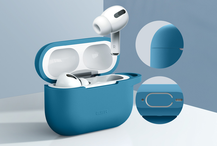 Калъф за слушалки ESR Bounce Carrying AirPods Pro /бял/