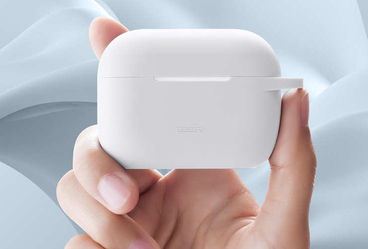Калъф за слушалки ESR Bounce Carrying AirPods Pro /бял/