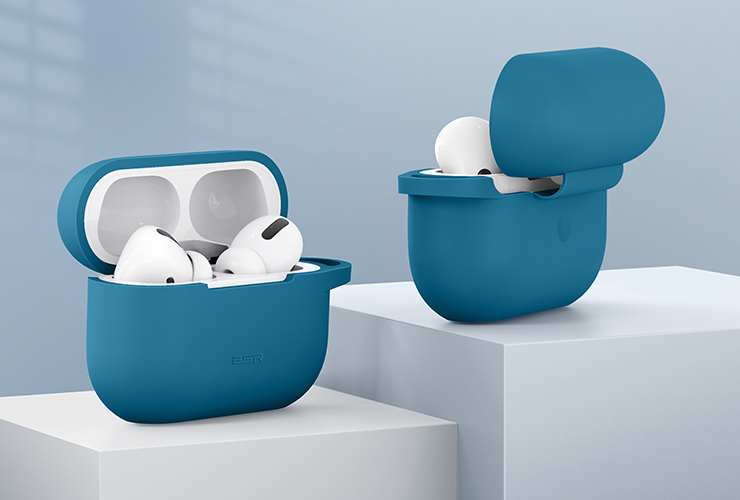Калъф за слушалки ESR Bounce Carrying AirPods Pro /бял/