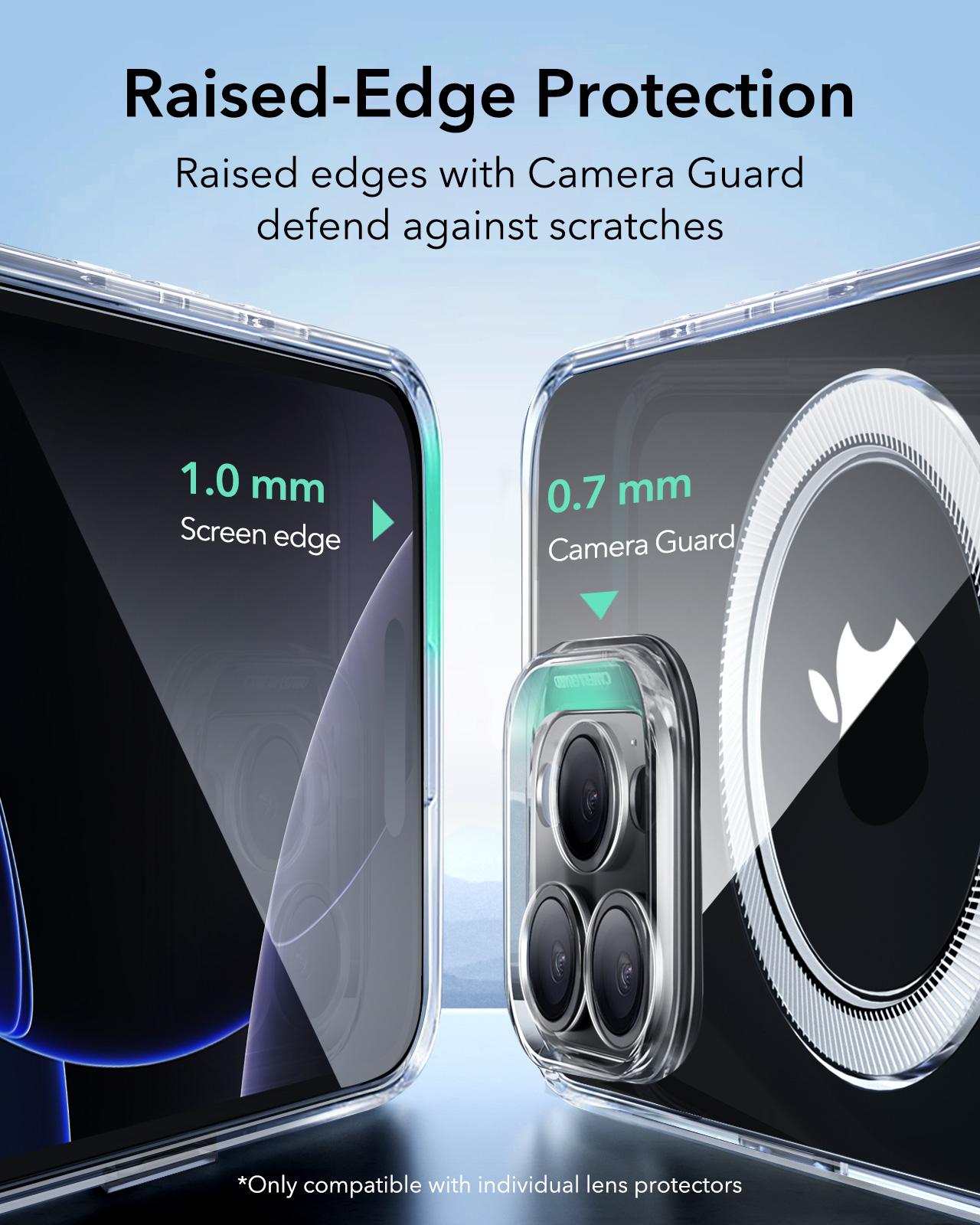 ESR Калъф Zero Clear iPhone 16 Pro Max, MagSafe /матово сив/ - Image 4