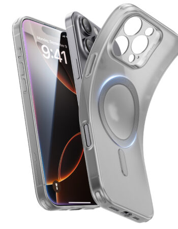 ESR Калъф Zero Clear iPhone 16 Pro Max, MagSafe /матово сив/