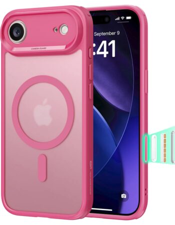 ESR Калъф Classic Hybrid iPhone 17 Air, MagSafe + Camera control cover /розов/