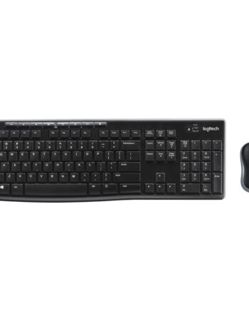 Logitech Безжична клавиатура + мишка MK270 /черен/ - 920-004509