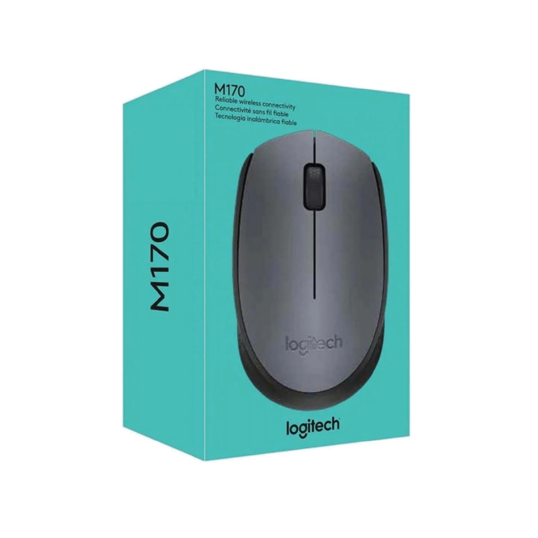 Logitech Безжична мишка M170 /сив/ - 910-004642