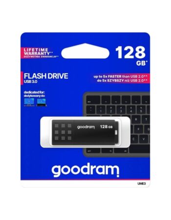 GOODRAM Flash Drive UME3 128GB, USB 3 /черна/