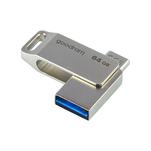 GOODRAM Flash Drive ODA3 32GB, USB 3.2 /сребро/