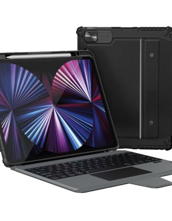 NILLKIN Калъф за Таблет с клавиатура Bumper Combo Keyboard,Backlit version - iPad Pro 12.9 2020/2021/2022, Air 13 2024/2025 /черен/