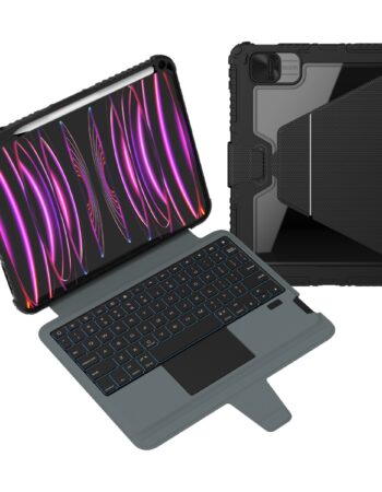 NILLKIN Калъф за Таблет с клавиатура Bumper Combo Keyboard,Backlit version - iPad 10.9 2022/ 11 2025 /черен/