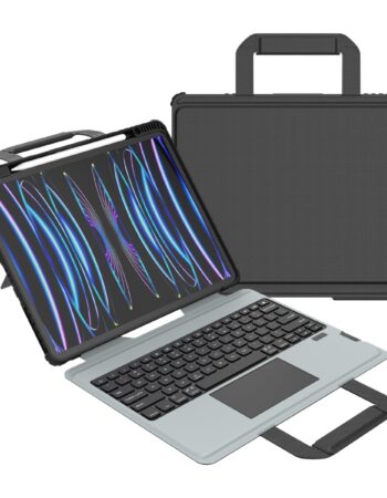 NILLKIN Калъф за Таблет с клавиатура Bumper GO iPad Pro 12.9 2020/2021/2022/ Air 13 2024/2025, Backlit Version /черен/