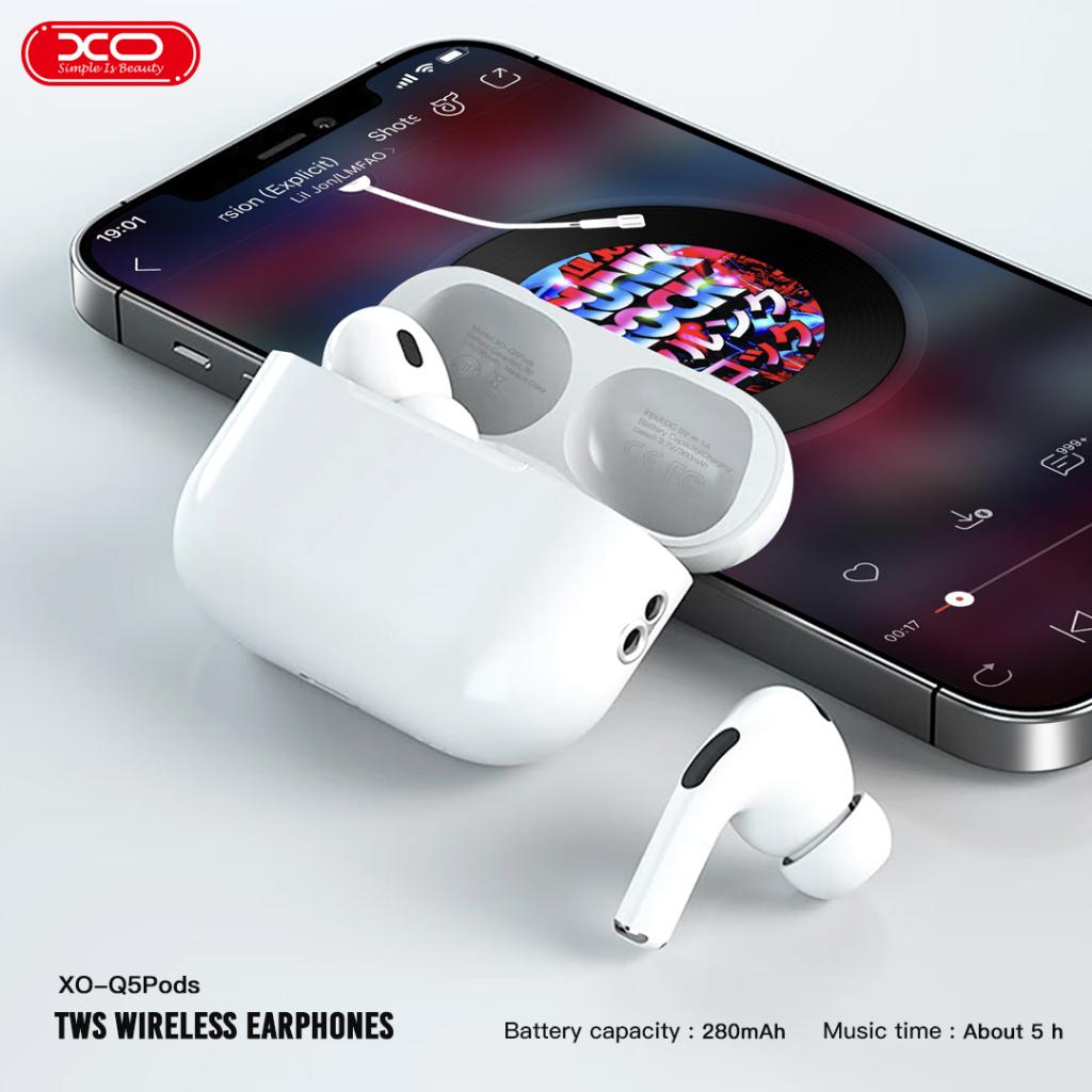 XO HF TWS, 5th Gen. /бели/ - Q5 Pods - Image 6