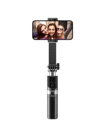 XO Селфи стик, Tripod Stand SS10 с огледалце, Bluetooth /черен/