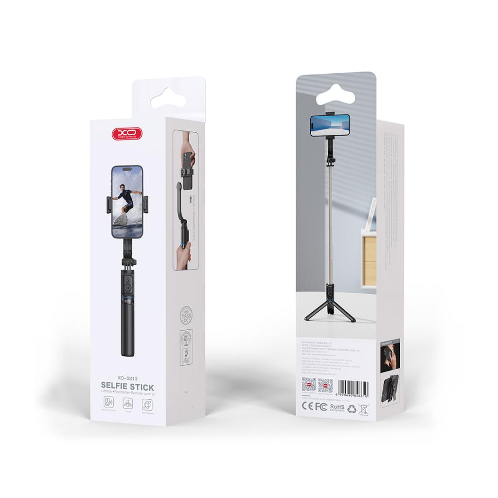 XO Селфи стик, Tripod Stand, Bluetooth /черен/ - SS13