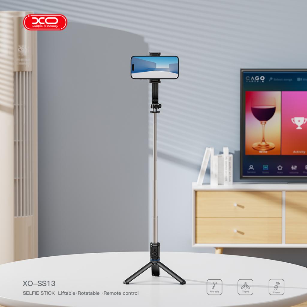 XO Селфи стик, Tripod Stand, Bluetooth /черен/ - SS13