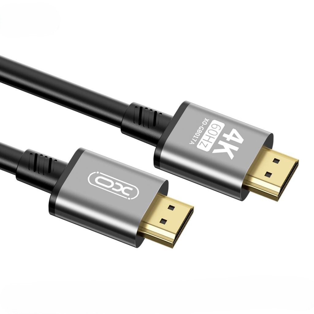 XO Кабел HDMI - HDMI 4K,3м, черен - GB017A - Image 2
