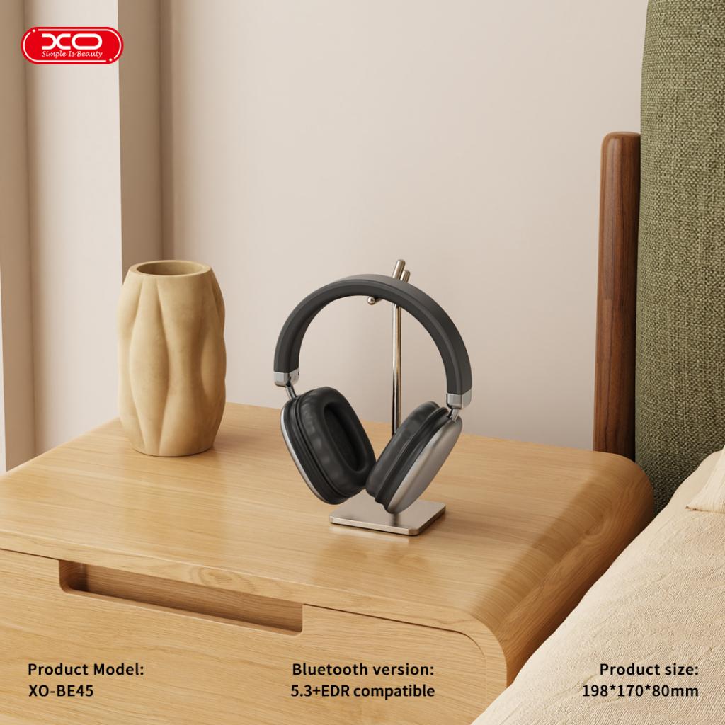 XO HF Bluetooth Overear, Beiguo Headworn /черни/ - BE45