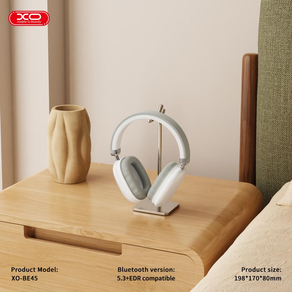 XO HF Bluetooth Overear, Beiguo Headworn /сиви/ - BE45