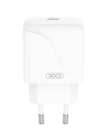 XO 220V 20W, USB-C, бял - L141