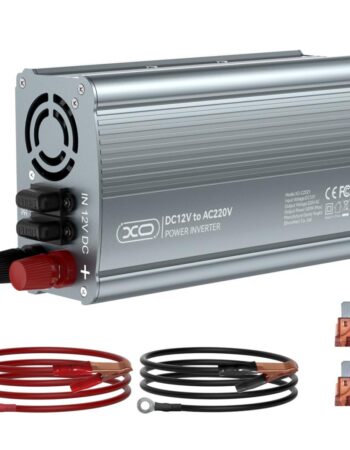 XO Инвертор за кола 500W, AC, сив - CZ021
