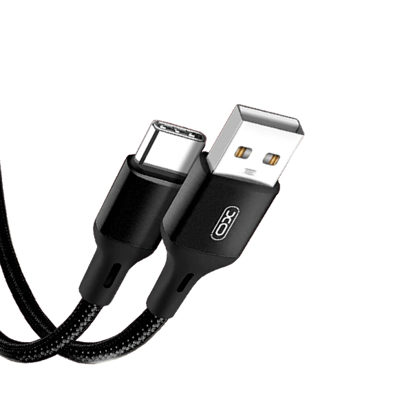 XO Кабел USB-A - Lightning, 1м, 2A, NB143 /черен/