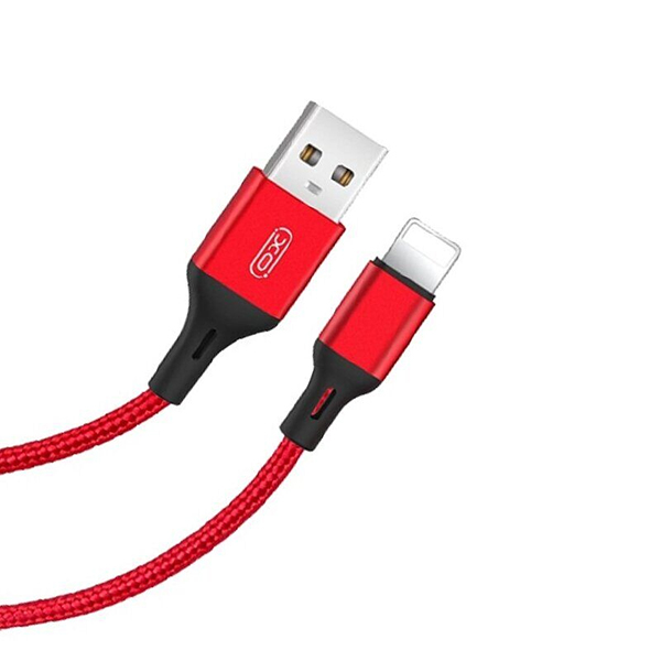 XO Кабел USB-A - Lightning, 2м, 2A, NB143 /червен/ - Image 3