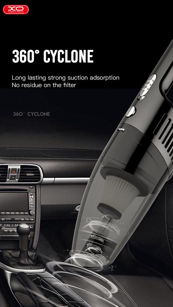 XO Преносима прахосмукачка Car Vacuum Cleaner CZ001A /черна/